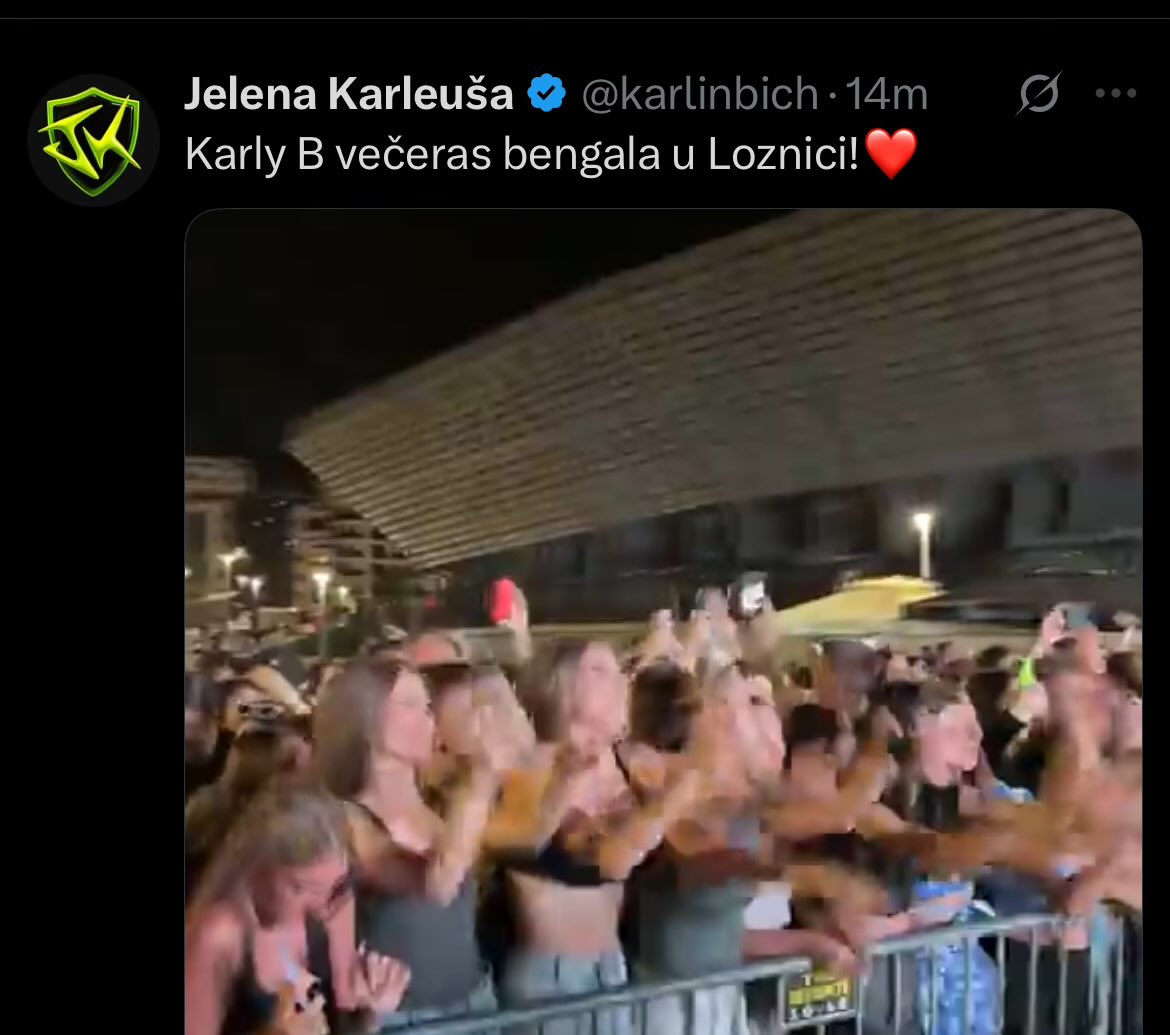 Jelena, nisi bengala nego begala