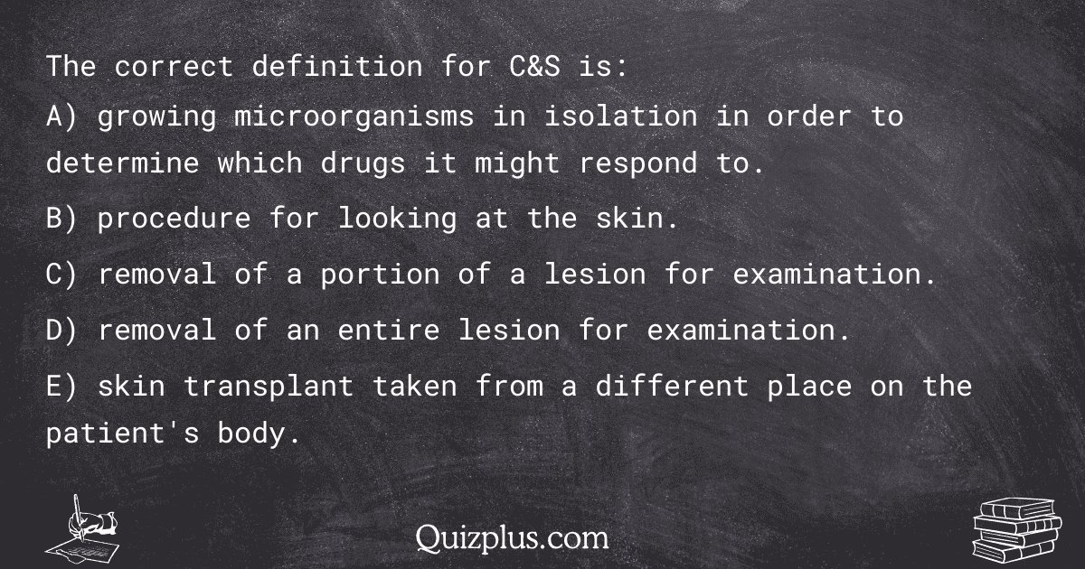 quizplus_exams's tweet image. The correct definition for C&S is:
Get Answer: 👉 quizplus.com/quiz/123587-qu…
#ComputerScienceHelp #FremontCollege #exams