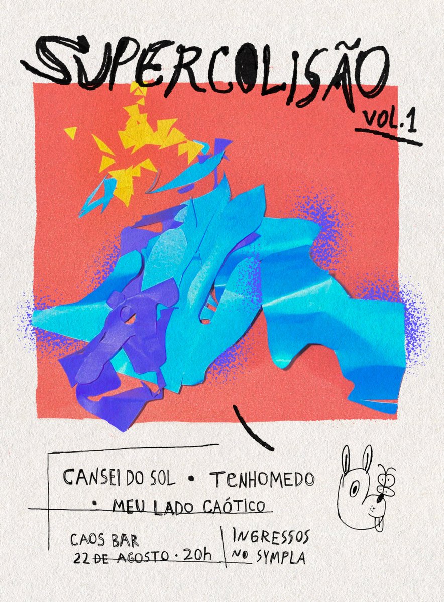 pra quem não sabe, sou músico e dia 22 eu toco em poa pra quem quiser ver.

ingresso baratinho no sympla, aproveita que ainda não tô dando golpe nos amigos por pila