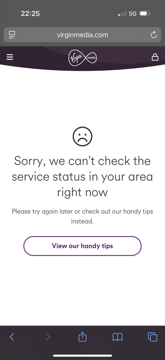 lolla2_uk's tweet photo. @TheSun noticed @virginmedia are keeping quiet about their outage? And the fact their website is not letting customers log on to check status and their phone lines are down? https://t.co/liYoRzrmkC