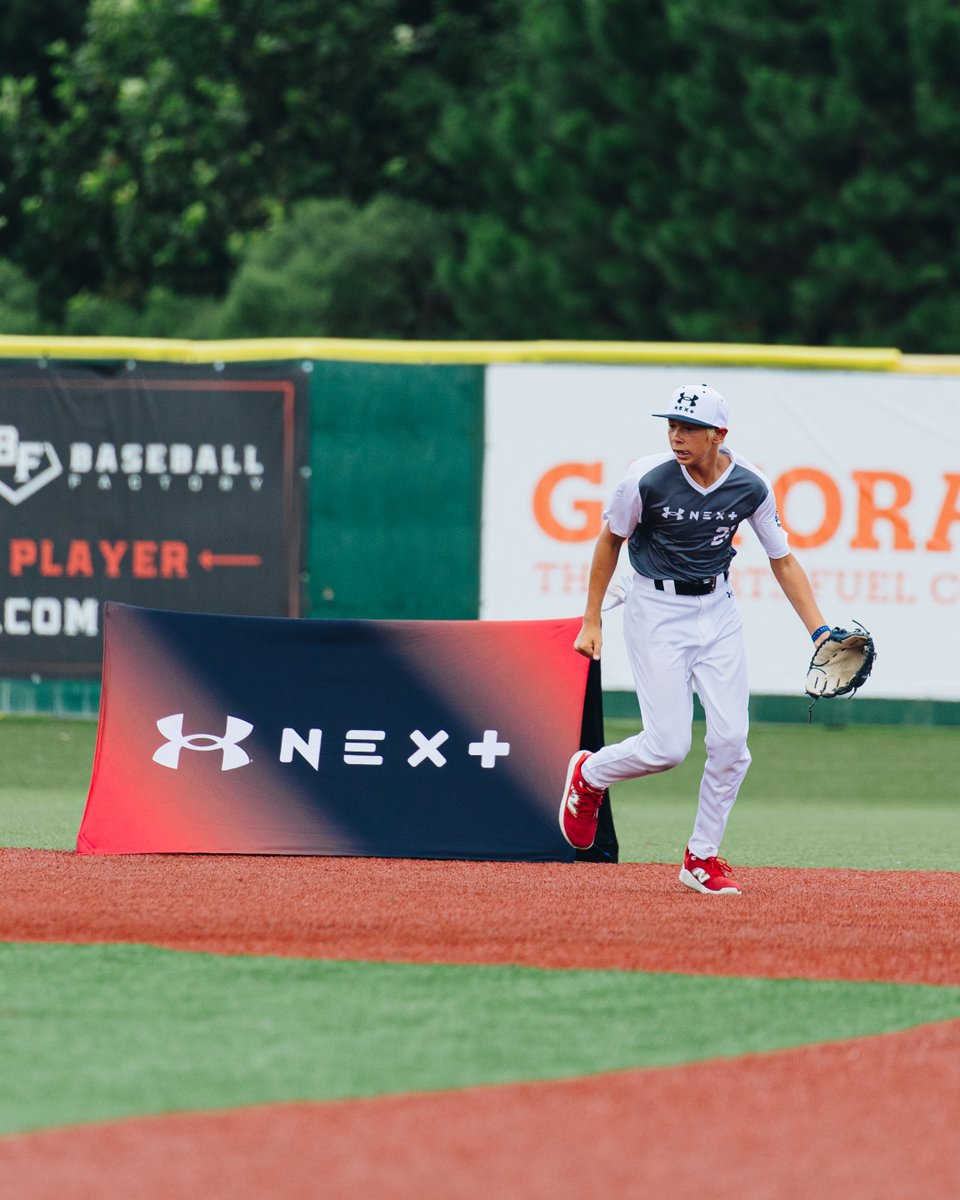 BaseballFactory's tweet image. Some action from the UA Next Prospect Tour in Myrtle Beach! #uanext