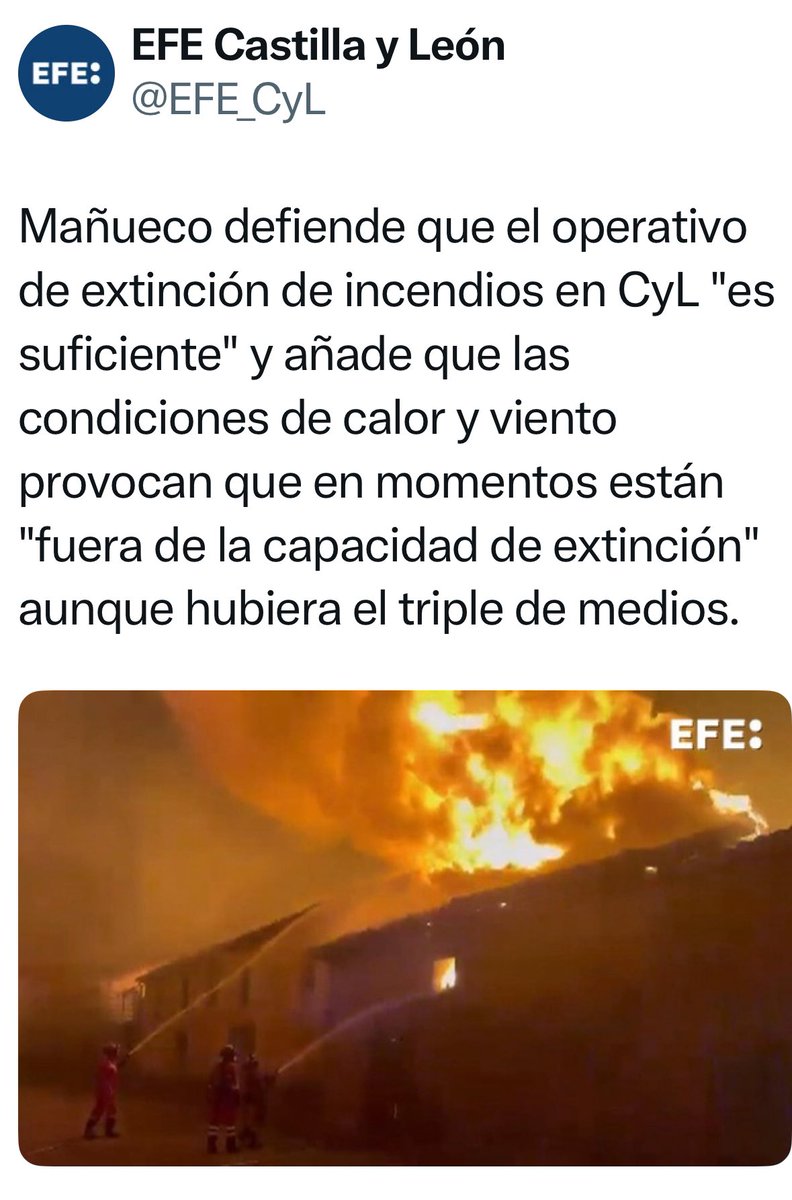 Le habrás dicho que el operativo es suficiente, y que aunque hubiera el triple de medios nada cambiaría, que es lo que decías ayer mismo, ¿o te has pasado a las consignas de Feijóo?