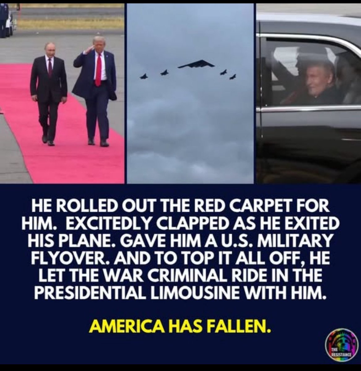 Russia wasn’t a hoax. Trump is a motherfucking TRAITOR.