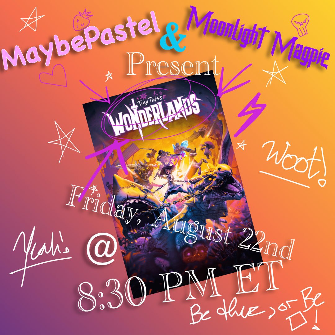 THANKS FOR A GREAT STREAM TODAY, EVERYONE!!! Volc won the charity commission giveaway!!! And we got lots done in HFW today. Great way to kick off the weekend. We will be live again next Friday at 8:30 PM ET with MaybePastel and Tiny Tina's Wonderlands! ❤️ see you then! ❤️