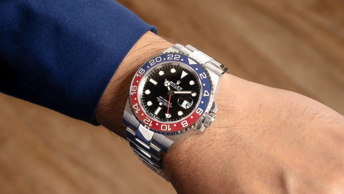 ScuadraN's tweet photo. @Retrhorlogerie @TempusArtPhoto Une GMT-Master II https://t.co/tIaTJQUqoY