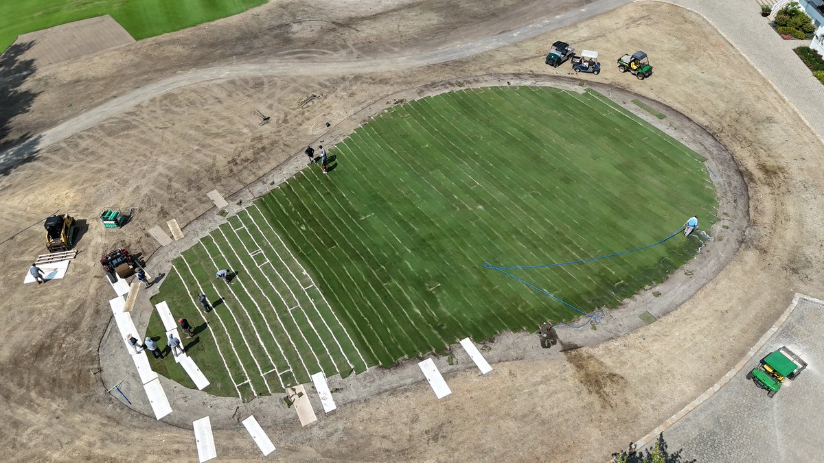 Pat O'Brien (@pobrienhpgcc) on Twitter photo The practice green being sodded today <a href="/HydeParkCC/">HydePark CountryClub</a> <a href="/mcdonaldgolfinc/">McDonald & Sons, Inc.</a> <a href="/TylerRaeDesign/">Tyler Rae</a> The practice green being sodded today <a href="/HydeParkCC/">HydePark CountryClub</a> <a href="/mcdonaldgolfinc/">McDonald & Sons, Inc.</a> <a href="/TylerRaeDesign/">Tyler Rae</a>