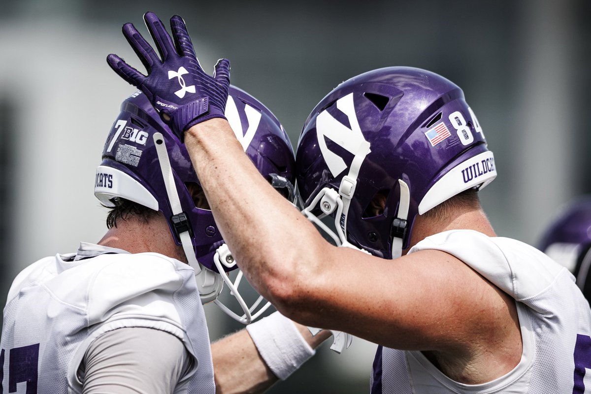 Northwestern Football (@nufbfamily) on Twitter photo Friday Feeling. Friday Feeling.