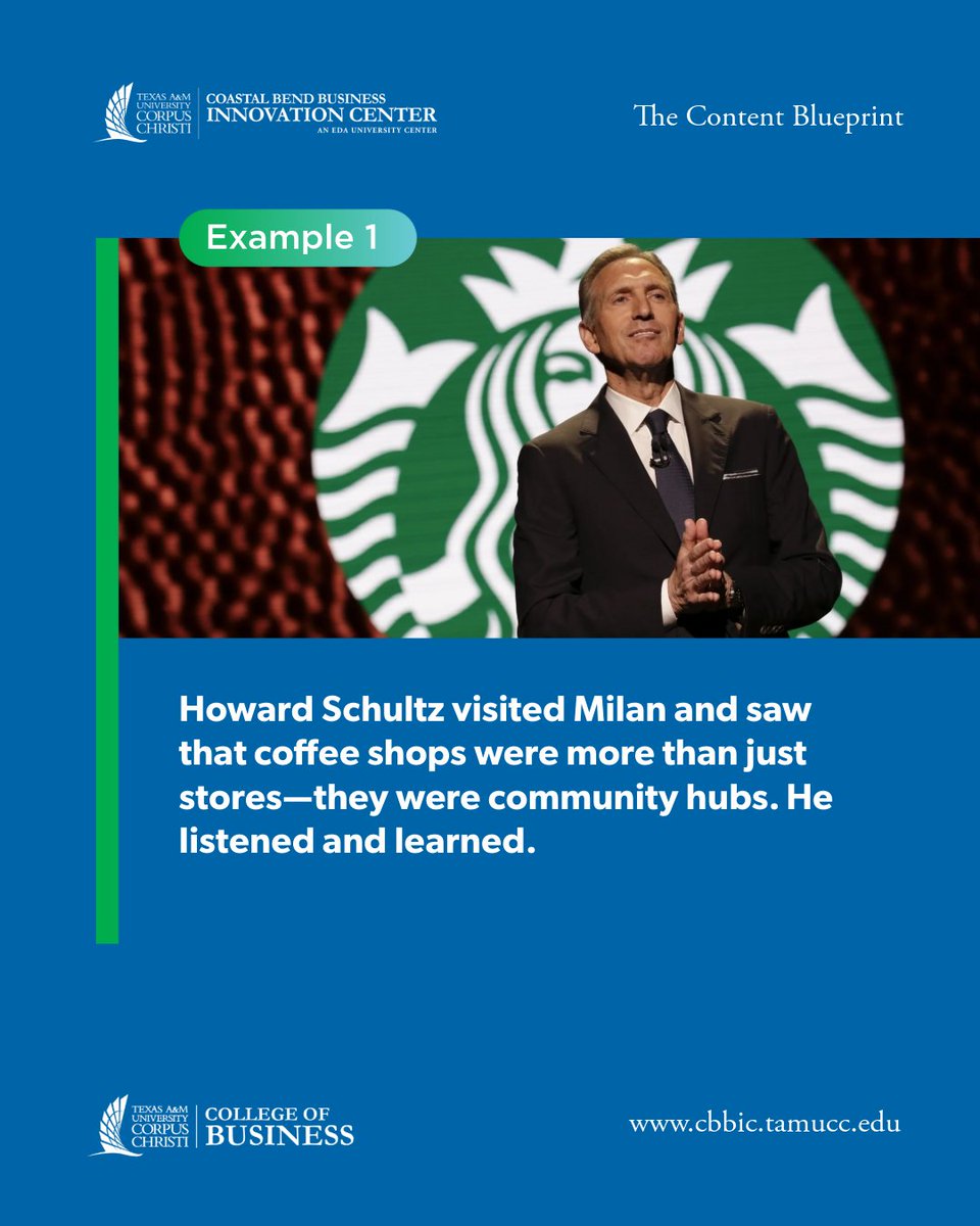 CBBICTAMUCC's tweet image. What do Starbucks, Airbnb, and Instagram have in common?

They all started with one simple, powerful action: listening to their customers before finalizing their product.

#IdeaValidation #MarketResearch #LeanStartup #CBBIC #TAMUCC #StudentEntrepreneur #ContentBlueprint