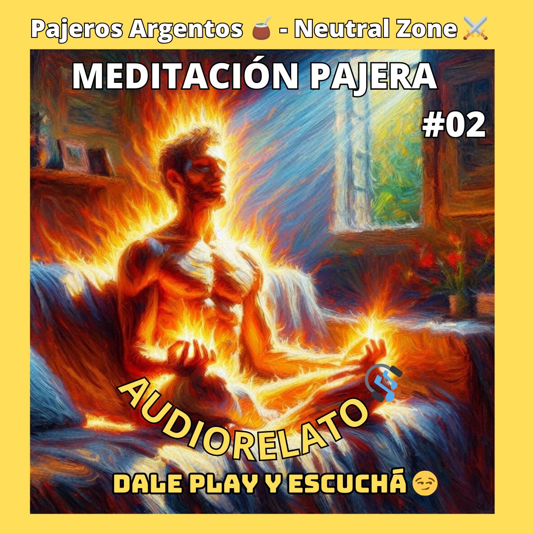 pajerosargentos's tweet photo. 🔥 ESTRENO 🔥
💆‍♂️ MEDITACIÓN PAJERA #02 🧘🏻‍♂️

Una sesión guiada para relajarte, excitarte y acabar como nunca. Arranca con respiraciones profundas, te lleva a soltar cada músculo… y cuando estás totalmente entregado, empieza el juego lento, guiado, que sube y sube rápidamente hasta un final explosivo.

Ideal para un momento a solas, con auriculares y sin apuro.

🎧 Escuchá ahora: https://t.co/5OHfNSatOO ✊💦