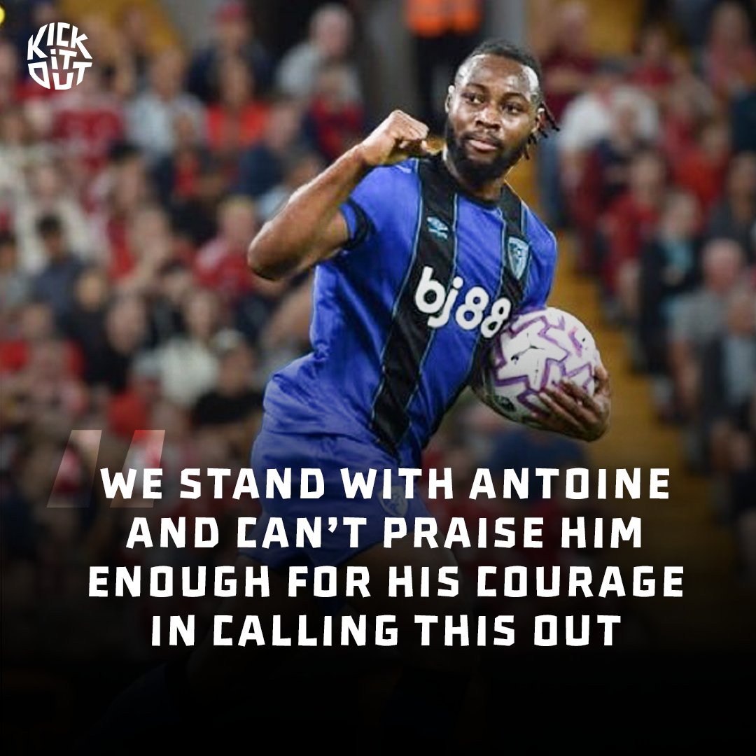 Thirty minutes into the first Premier League game of the season, and Bournemouth’s Antoine Semenyo is racially abused by someone in the crowd. 

Two nights ago, Tottenham’s Mathys Tel was racially abused online. This is a stark reminder of an ugly reality: black players are