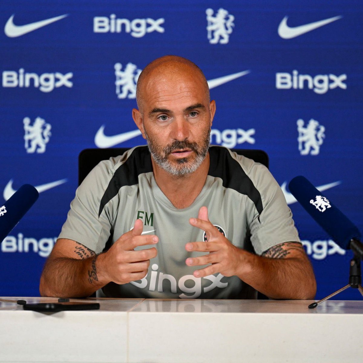 FabrizioRomano's tweet photo. 🚨⚠️ Enzo Maresca on Nico Jackson’s exit: “He is training with us but he is not going to be involved. You know the situation already”.

“The window transfer is open. He can leave, and we'll see”. https://t.co/UikRyH35rZ