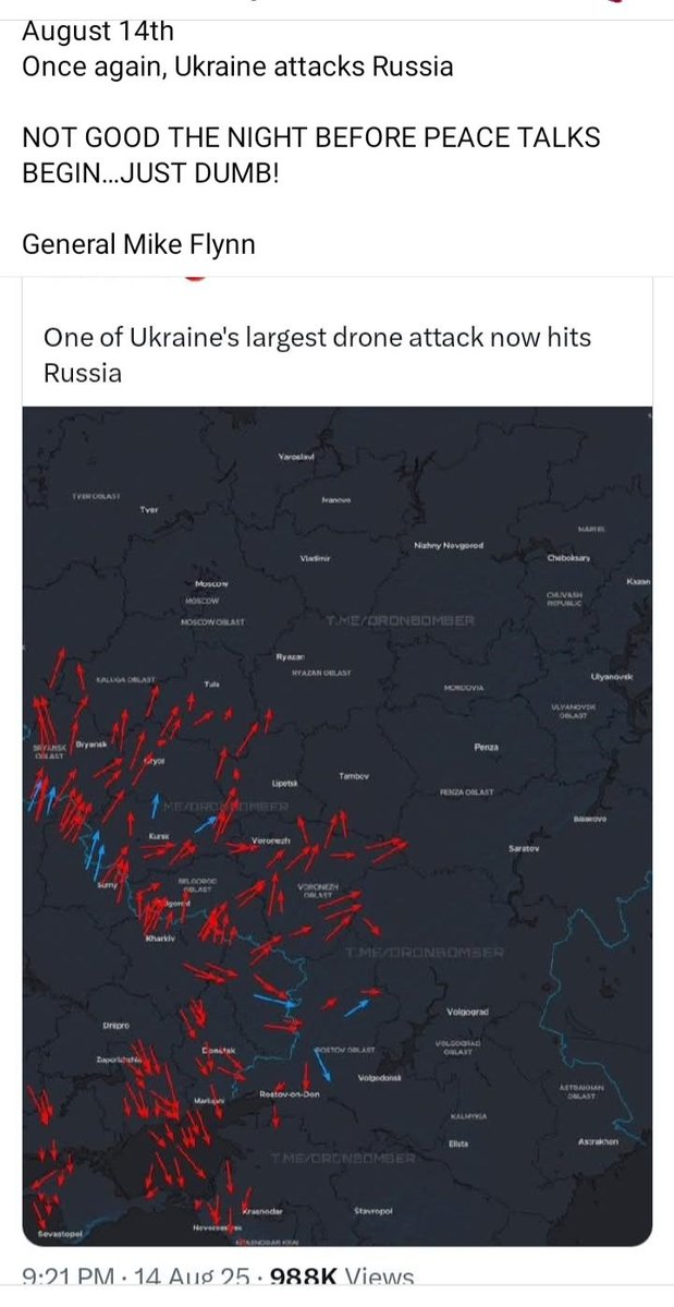 Patriot Marie (@patriotmarie1) on Twitter photo <a href="/ZelenskyyUa/">Volodymyr Zelenskyy / Володимир Зеленський</a> STFU Zelensky. Yesterday before peace talks you did a massive drone attack on Russia. THAT IS NOT HOW TO PREPARE FOR PEACE !! <a href="/ZelenskyyUa/">Volodymyr Zelenskyy / Володимир Зеленський</a> STFU Zelensky. Yesterday before peace talks you did a massive drone attack on Russia. THAT IS NOT HOW TO PREPARE FOR PEACE !!