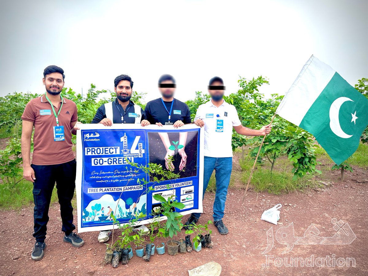 shaourfdn's tweet photo. 🌱 Roots of Change, Leaves of Hope 🌱
With every sapling, our Shaour Foundation Go Green volunteers are sowing the seeds of a cleaner, greener Pakistan.
Today we plant… tomorrow we breathe. 💚🇵🇰
#GoGreenWithShaour #PlantForPakistan #ShaourFoundation #GreenPakistan #Volunteers https://t.co/6oww4on0me