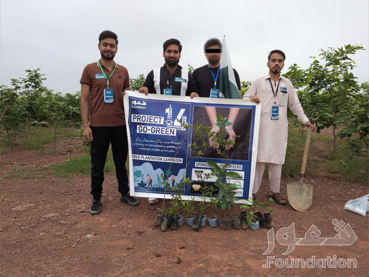 shaourfdn's tweet photo. 🌱 Roots of Change, Leaves of Hope 🌱
With every sapling, our Shaour Foundation Go Green volunteers are sowing the seeds of a cleaner, greener Pakistan.
Today we plant… tomorrow we breathe. 💚🇵🇰
#GoGreenWithShaour #PlantForPakistan #ShaourFoundation #GreenPakistan #Volunteers https://t.co/6oww4on0me
