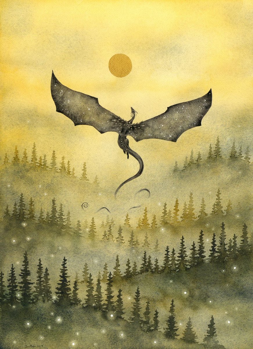 —5 signs you’re probably a Dragon—

You hoard useless shiny things.

You eat too much. 

You sleep too much.

You don't like leaving your cave.

You have an excessive desire to flame annoying humans.

🎨 Jessie Barber
#DailyDragon