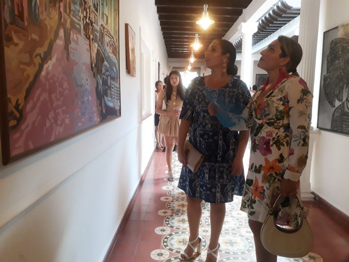 La inauguración del Proyecto  de  Desarrollo Local SABORYARTE, donde se exhiben obras de los artistas Ileana Sánchez y Joel Jover, tuvo lugar en Camagüey #PorCamagüeyTodo #CubaEsCultura #MiCamagüeyStreaming #SCProducciones