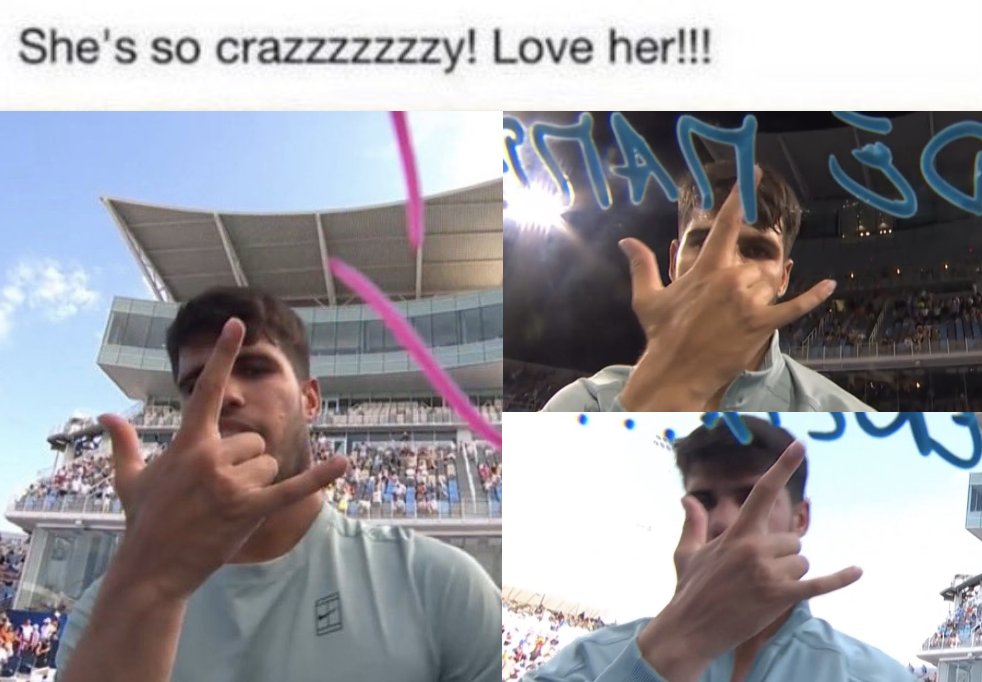 he'll drive me insane all match then hit this