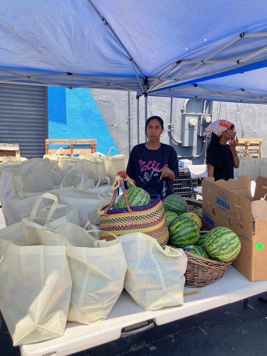 SJLI_CA's tweet photo. 🥳 It’s another #Friday and another day where our Health Equity team is distributing thousands of pounds of fresh produce 🥬 to hunger relief agencies and members of our community, thanks to long-time partner and friend, @foodforward.

#TGIF #HappyFriday #FeedThePeople https://t.co/akxURvSikQ