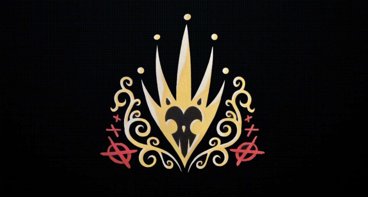 HelluvaHolly's tweet photo. Morgana said there would be flags, what if we get a Stolitz crest flag?! 🥹 #Stolitz #HelluvsBoss https://t.co/S8QwhCS6cM