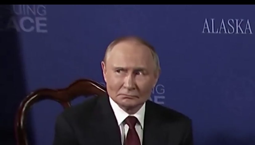 marlene4719's tweet photo. How do we know if this is the real Putin?   He is never this animated. https://t.co/29DRwpIkNG