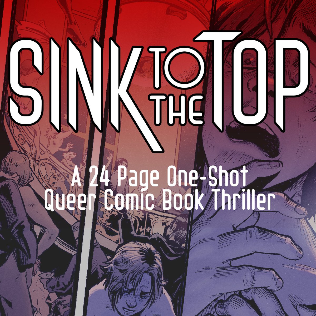 Joe Corallo, 2003 Kids Philosophy Slam Finalist (@joecorallo) on Twitter photo This is the LAST weekend <a href="/ChaseBluestone/">Chase Bluestone</a> and I's #Kickstarter for our one-shot queer thriller comic, Sink to the Top, will be live!
We're 91% funded and 8 of our 10 physical commission rewards have been claimed. If you were thinking of backing, now's the time to check it out! This is the LAST weekend <a href="/ChaseBluestone/">Chase Bluestone</a> and I's #Kickstarter for our one-shot queer thriller comic, Sink to the Top, will be live!
We're 91% funded and 8 of our 10 physical commission rewards have been claimed. If you were thinking of backing, now's the time to check it out!