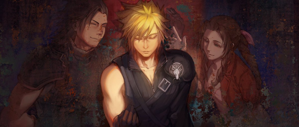 We never left #CloudStrife #zackfair #AerithGainsborough #FF7