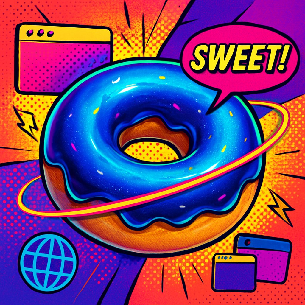zzzgnost's tweet image. ✨ Just dropped a killer promo art for @DonutBrowser . Eternal, open-source, privacy-first.
Love bringing your tech to life—ready to level up as a Content Creator and show the world why Doughnut rules.
#DoughnutBrowser #OpenSourceArt