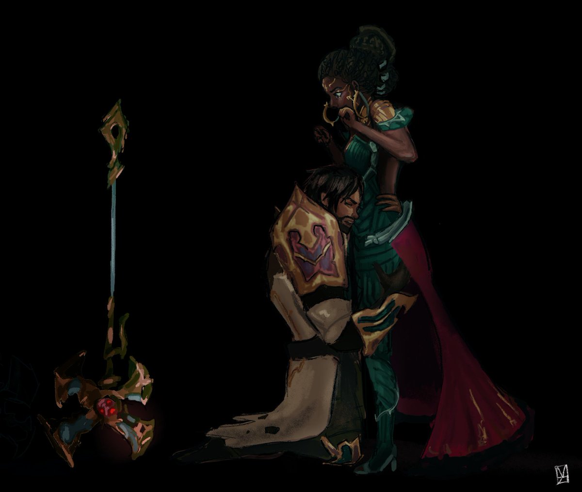 OH NO MY HAND SLIPPED IT'S JAYCE NOOO USHER COME BACK !!!

as soon as they have to fight it's hammer and violence forgotten. love, luminosity and yearning only.