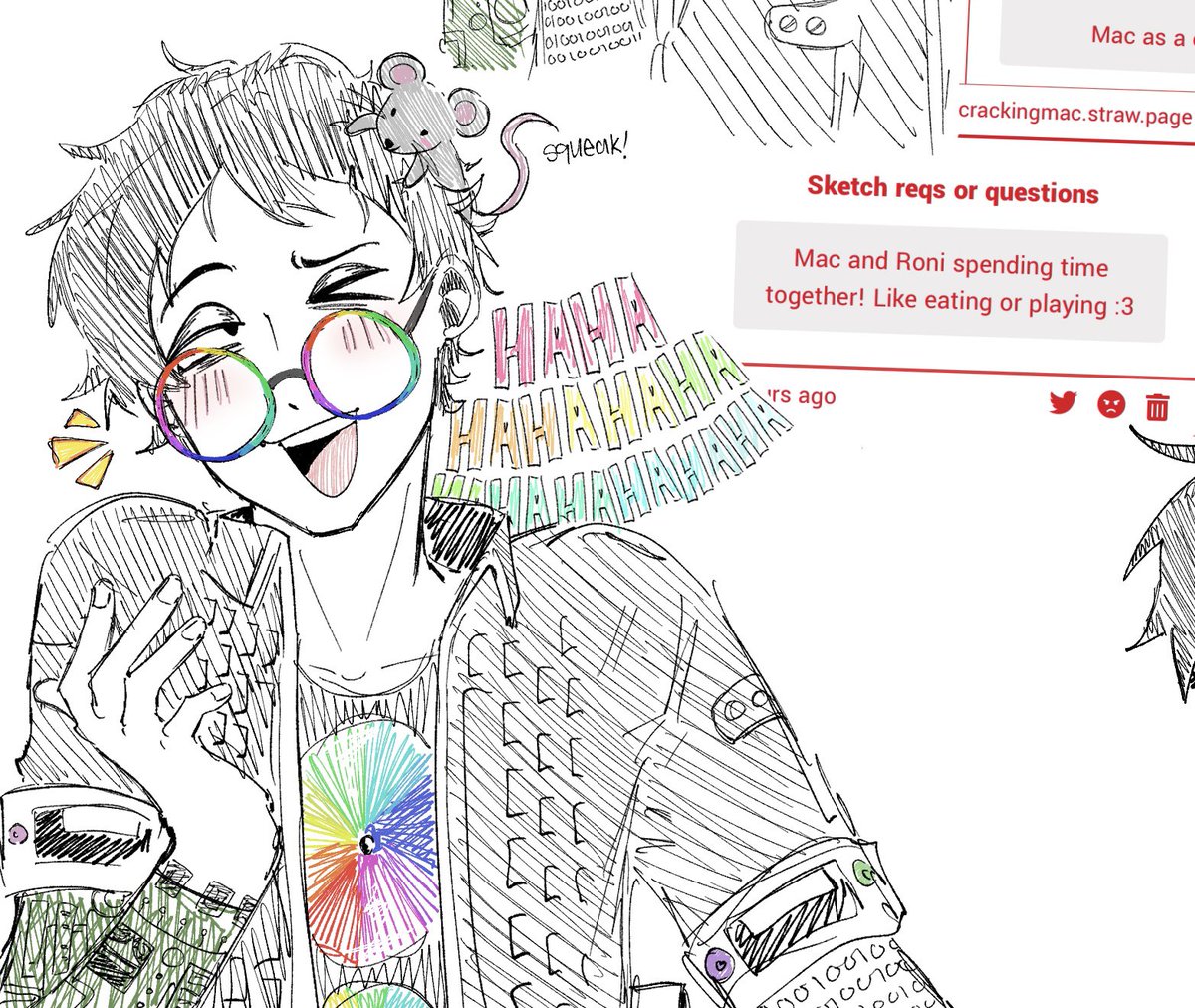 macsterbaiter's tweet image. Cute.. 
#dateeverythinggame #macdateeverything