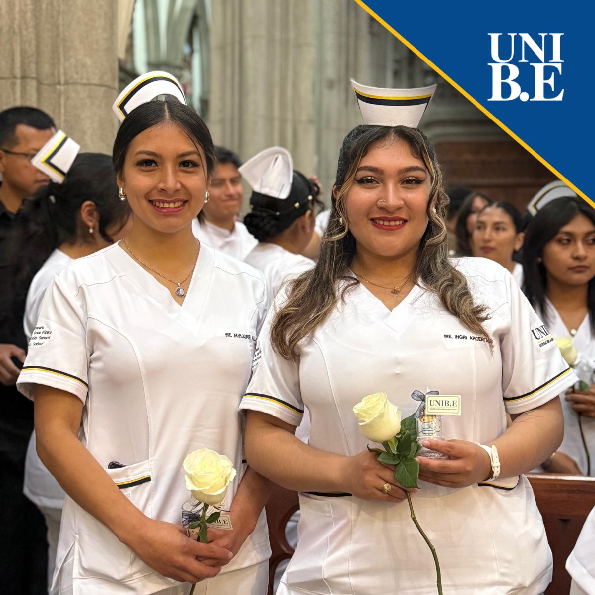 ✨Hoy celebramos la imposición de cofias de nuestros estudiantes de #EnfermeríaUNIBE, un símbolo de vocación, compromiso y servicio. 🥼

#ProfesionAlesConPropósito #Universidad #Pregrado #UIO #Ecuador