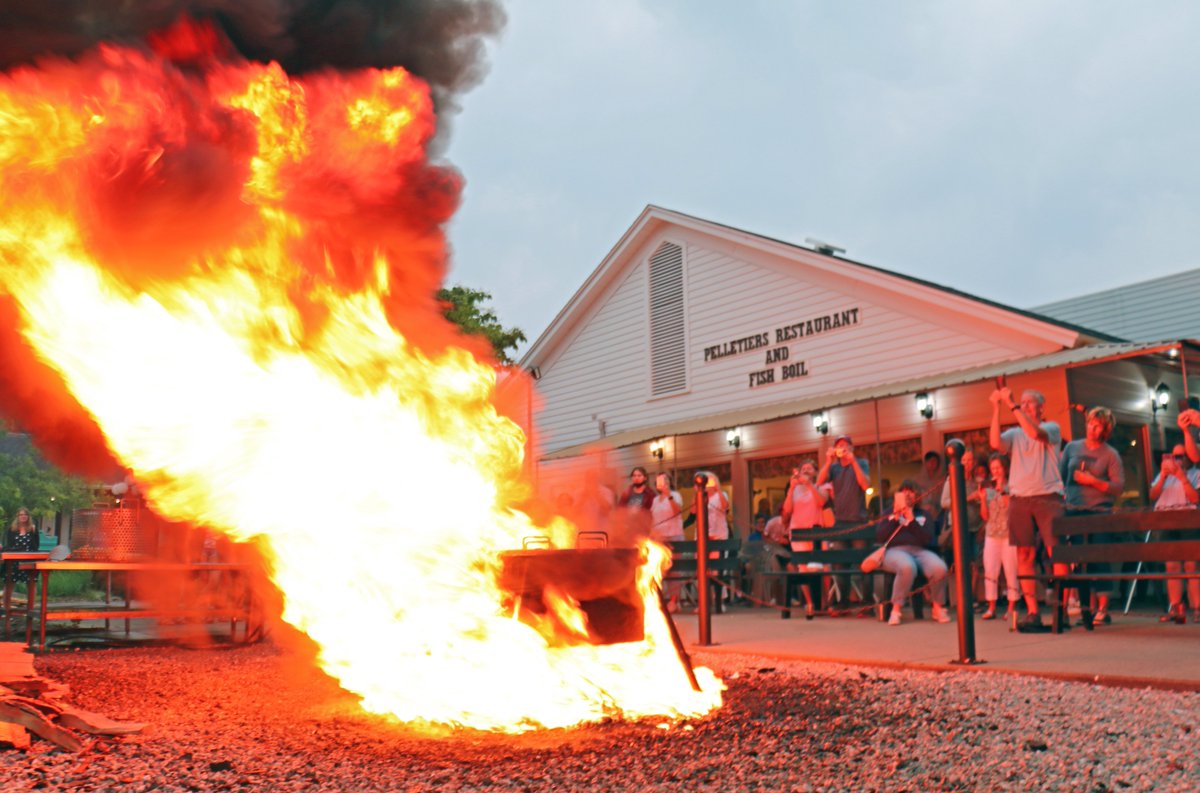 Boil Over! 

Learn more about Door County's fish boil tradition at: bit.ly/4oB3M2p