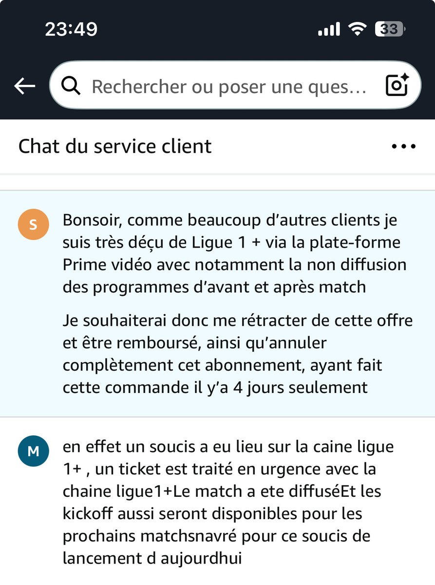 MaxMajor42's tweet photo. @PVSportFR @staderennais @Ligue1 Les gars j’ai eu ça comme réponse dans le chat du service client : https://t.co/FgJHAnwGS8