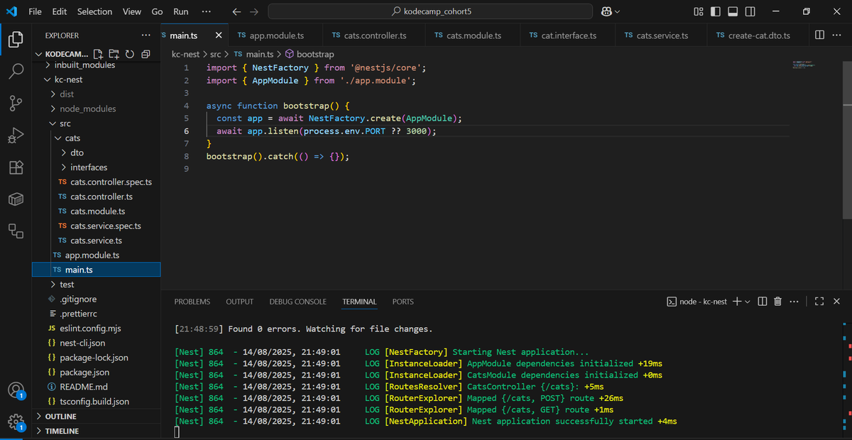 mdmuche's tweet photo. Introduction to NestJS  A Progressive Node.js Framework

NestJS brings TypeScript, OOP, and modular architecture together for building scalable, maintainable server-side apps.

#NestJS #NodeJS #TypeScript #BackendDevelopment #WebDevelopment #JavaScript https://t.co/s4KG3xImcR