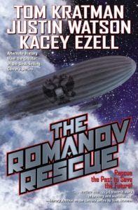 Since they're trending.

Here is a book Review of The Romanov Rescue 

by <a href="/TKratman/">Tom Kratman</a> , <a href="/KaceyEzell1/">Kacey Ezell, Rotorhead Writer</a>  &amp; <a href="/JustinTWatson/">Justin Thomas Watson</a>

From <a href="/BaenBooks/">Baen Books</a> 

If you are a fan of "how things get done," with history, and killing dirty commies, you should be reading this.

upstreamreviews.substack.com/p/review-the-r…