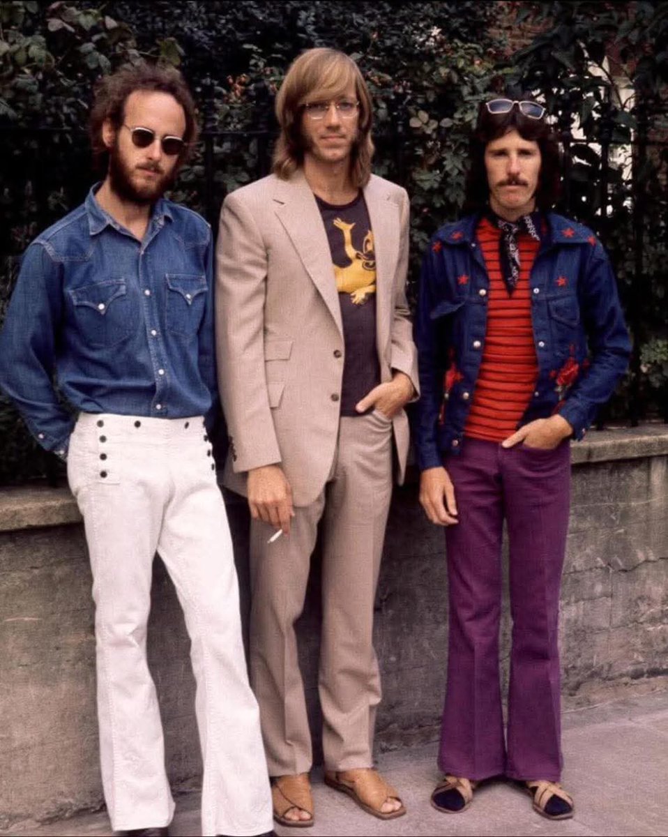 justoneoldsoul's tweet photo. The sad face of The Doors in the first photo taken after Jim Morrison passed away..💔 https://t.co/1BFsBX01md