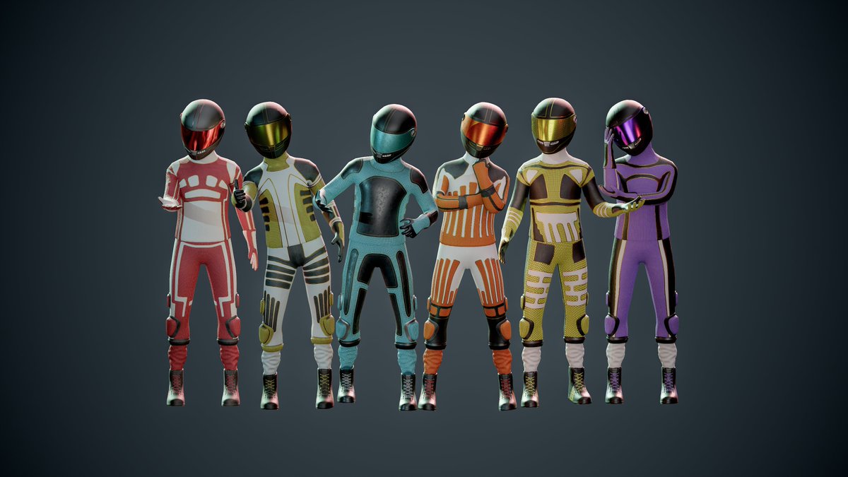 Presenting a complete set of six unique rider models, meticulously designed and textured for MOTOBLITZ ROBLOX.
#3dart #gamedev #roblox #3dcharacter #robloxgamedev #stylizedart #characterartist #pbr #blender3d #gamedevelopment #racinggame #motoblitz #3drendering #artstation