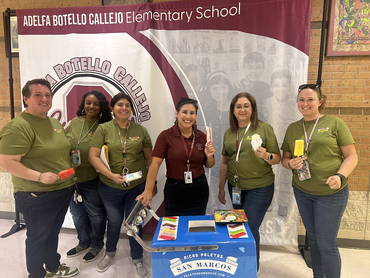 CallejoEs's tweet image. Our staff wrapped up the first week of school with smiles, energy, and a sweet surprise! 🍧💛 Huge thanks to @UnitedtoLearn for the refreshing treat to celebrate a job well done. Here’s to a fantastic year ahead! ✨📚  #FirstWeekSuccess #Gratitude