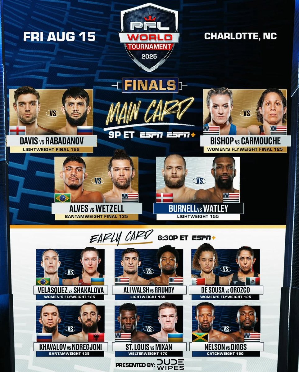 Joey T (@joedfsbetting) on Twitter photo #PFLWorldTournament Bets
Straight Plays
C Mixan ML +200
J Wetzell ML +200
ML Parlay
I Diggs + B.A. Welsh (-134)
<a href="/PubSportsRadio/">Pub Sports Radio โข</a> <a href="/BspMma/">Locker Room Talk Podcast</a> <a href="/BigShow_Picks/">BigShow_Picks</a> <a href="/MMALockerRoom/">MMA Locker Room</a> <a href="/J_MyTwoCents/">Just MyTwoCents</a> <a href="/gettin_BILLs_/">๐ฅ๐billy briz ๐๐ฅ</a> <a href="/DannyBetzz/">Danny</a> <a href="/TalkinHands101/">Talkin Hands</a>
#PFL #GamblingX #GamblingTwitter #PFLWorldTournament Bets
Straight Plays
C Mixan ML +200
J Wetzell ML +200
ML Parlay
I Diggs + B.A. Welsh (-134)
<a href="/PubSportsRadio/">Pub Sports Radio โข</a> <a href="/BspMma/">Locker Room Talk Podcast</a> <a href="/BigShow_Picks/">BigShow_Picks</a> <a href="/MMALockerRoom/">MMA Locker Room</a> <a href="/J_MyTwoCents/">Just MyTwoCents</a> <a href="/gettin_BILLs_/">๐ฅ๐billy briz ๐๐ฅ</a> <a href="/DannyBetzz/">Danny</a> <a href="/TalkinHands101/">Talkin Hands</a>
#PFL #GamblingX #GamblingTwitter