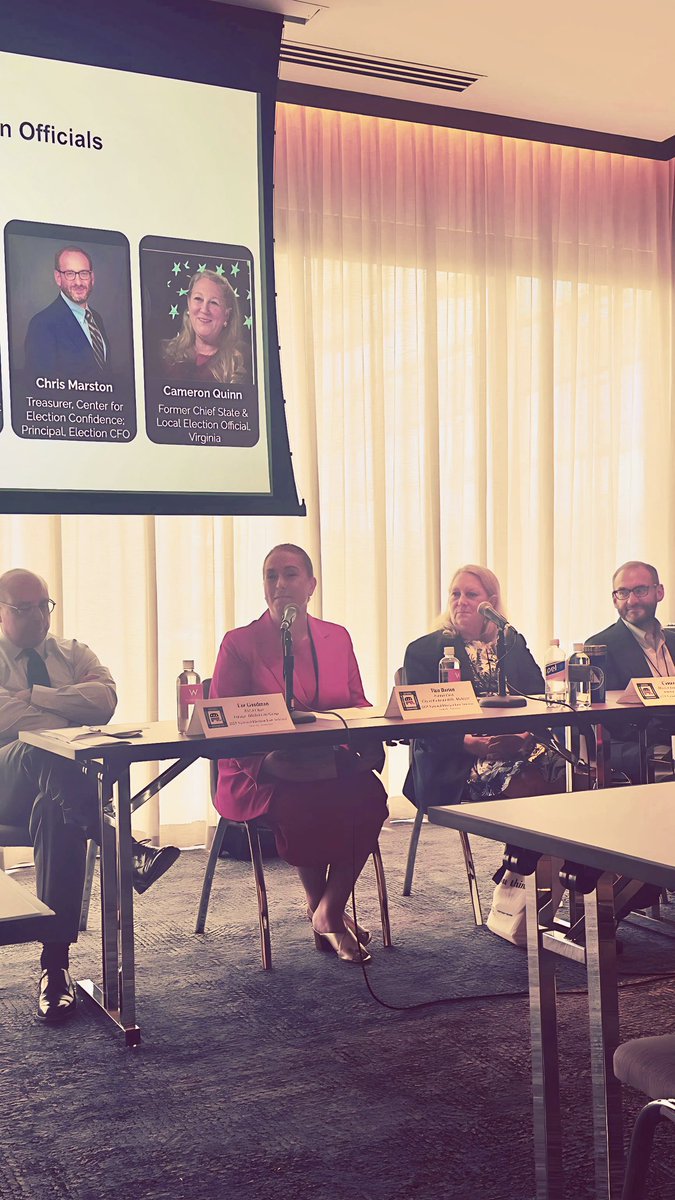 Thank you, Republican National Lawyers Association, for allowing me to represent and speak up for local election officials on a panel today. 🇺🇸