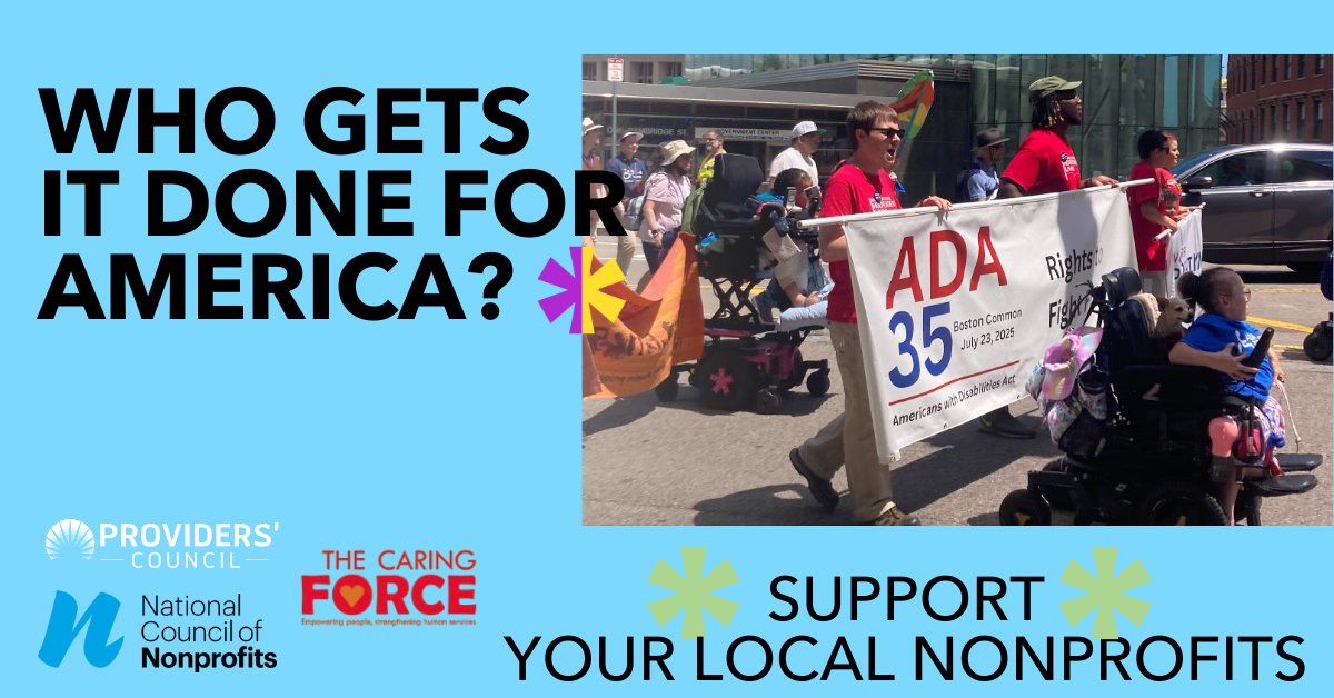 TheCaringForce's tweet image. Local nonprofits provide a wide range of critical services to communities all across our nation. From food assistance to emergency services, employment to youth enrichment, and so much more, you can always count on them to step up in times of need. #NonprofitsGetItDone