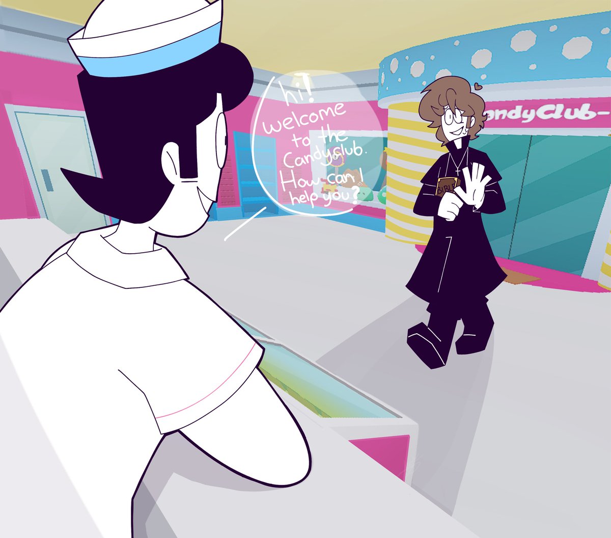 itzk3n_0's tweet photo. AAAA TY Astrolsin‼️🥹
(ART NOT MINE - art by: @Astrolsin)
we did an art trade
#Spookymonth #spookymonthoc
#Amozhaven #spookymonthkevin
#Arttrade #spookymonthfandom
#srpelo #priestoc #fypシ https://t.co/TuAsBSKAq4
