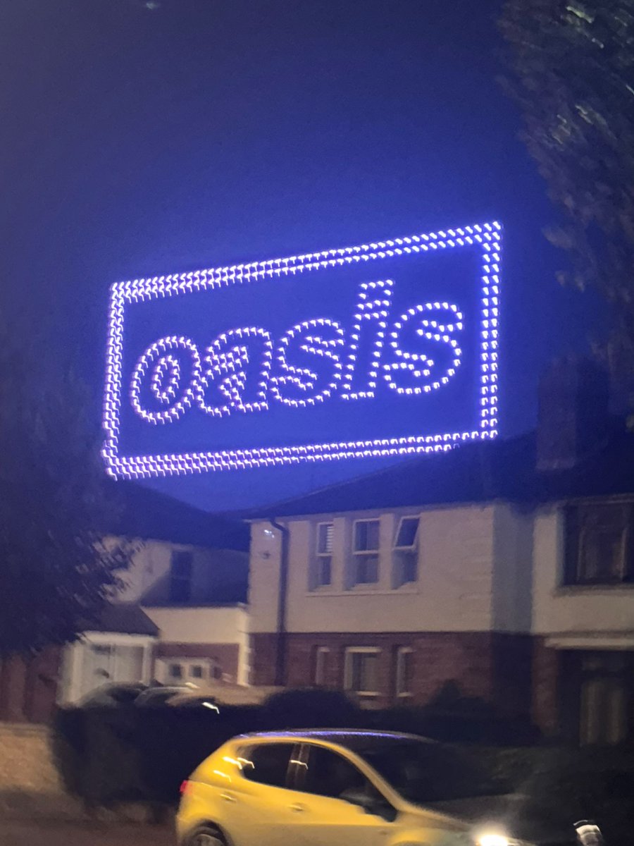 Oasis Dublin Bat signal is up