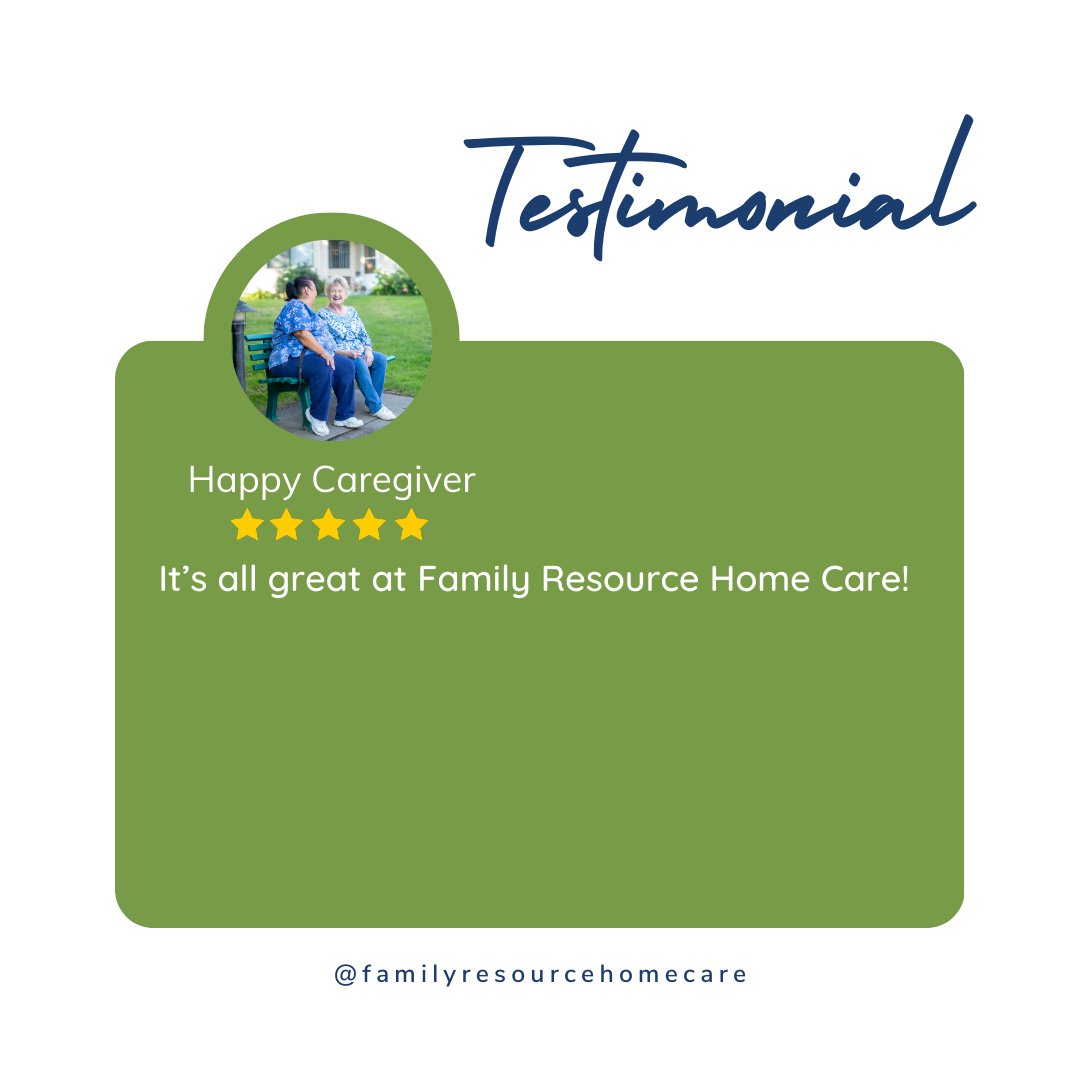 FRHomecare's tweet image. 🌟 From day one, we strive to create a supportive workplace for caregivers. Here’s what they have to say about their journey with Family Resource Home Care.

#CaregiverLife #CareWithHeart #TeamFRHC #HomeCareJobs #FamilyResourceHomeCare