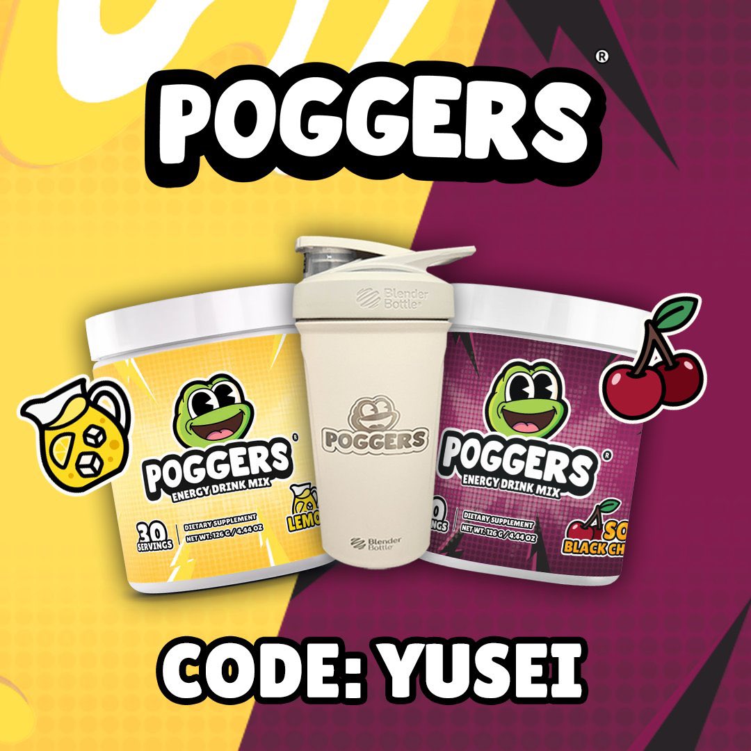 Yusei 🔥 (@itzyusei) on Twitter photo Proud to announce that I am now affiliated with <a href="/PoggersShop/">POGGERS® 🐸</a> 🐸💚 Use code "YUSEI" for 10% off any items Proud to announce that I am now affiliated with <a href="/PoggersShop/">POGGERS® 🐸</a> 🐸💚 Use code "YUSEI" for 10% off any items