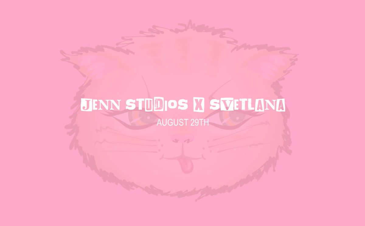 Jenn Studios X Svetlana 💗✨

A FULLY limited only collection. 

Coming August 29th to <a href="/Roblox/">Roblox</a> 
<a href="/LikeSvetlana/">svet</a> <a href="/JennsMansion/">Jenn Studios #Tropics25</a>