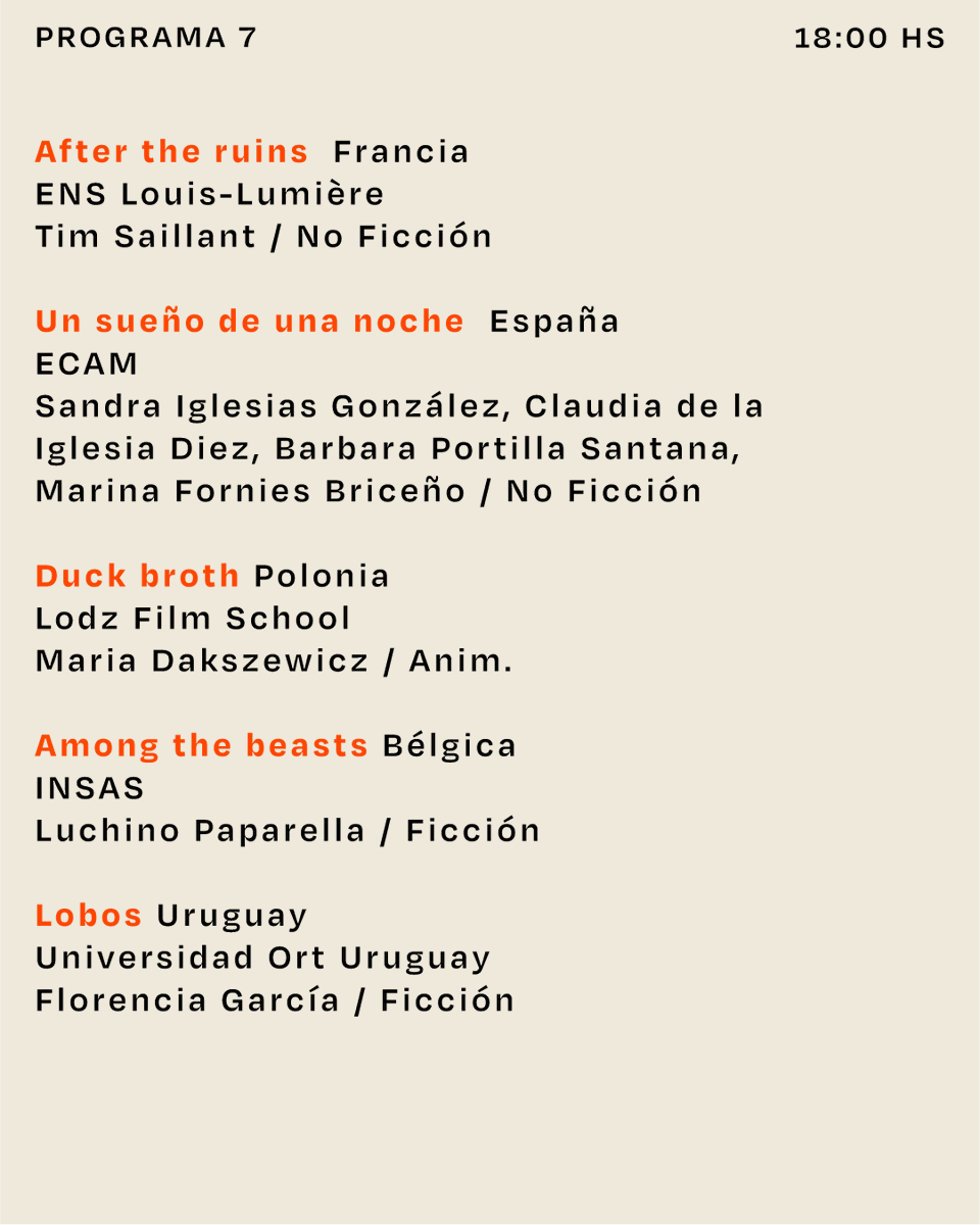 ECU Escuela de Cine del Uruguay tweet media