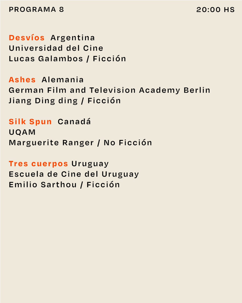 ECU Escuela de Cine del Uruguay tweet media