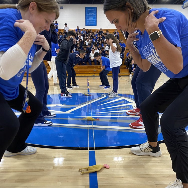 MMS Welcome Back PRIDE Assembly was a HUGE success! Students &amp; Staff played games and learned about school-wide expectations: Perseverance, Respect, Integrity, Diligence &amp; Enthusiasm. Ready for an epic school year! #WeAreD83 #MMSPRIDE #MMSFalcons