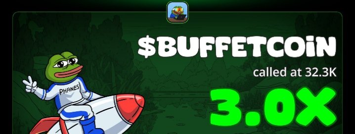 Sol_Gems004's tweet photo. #BUFFETCOIN just hit 3X
They called it rugs .
We called it alpha — and we printed
This is your cue: Don’t wait for proof, be early.
📲 Join the run : https://t.co/utAseid8og
23fQGRT1rFdHNhp3NMUwUmQ2TTfmpsTwp83hjYorpump
#Crypto #Solana #DOGE #zeudiners #helevier #trading https://t.co/BuPxt7DMDY