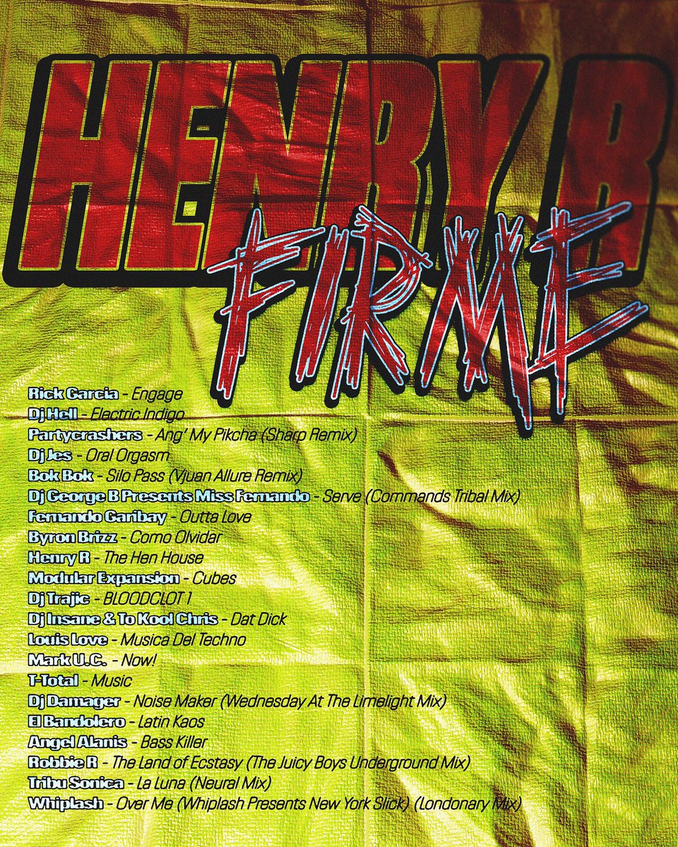 I have a new mix out today with Firme NYC 🫦🎇🧨on.soundcloud.com/HqjQZrDjh3NWgO…